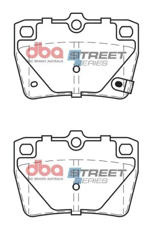 Disc Brakes Australia DBA DB1680SS Street Series Brake Pad Set Free Delivery