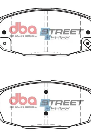 Disc Brakes Australia DBA DB1754SS Street Series Brake Pad Set Instant Buy