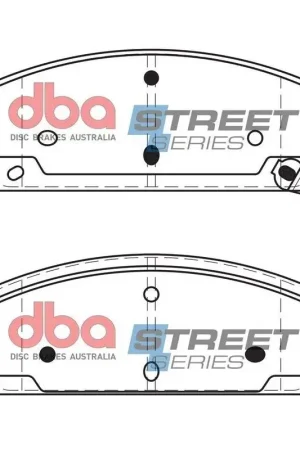Latest Disc Brakes Australia DBA DB1765SS Street Series Brake Pad Set