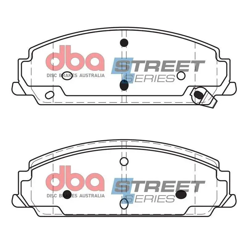 Latest Disc Brakes Australia DBA DB1765SS Street Series Brake Pad Set