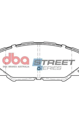 Disc Brakes Australia DBA DB1801SS Street Series Brake Pad Set Authentic
