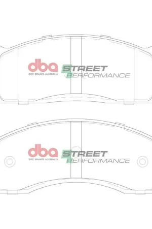 Limited Offer Disc Brakes Australia DBA DB1807SP Street Performance Brake Pad Set
