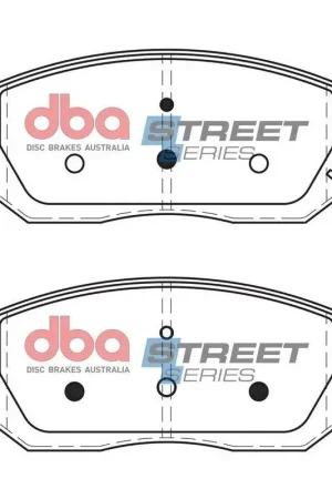 Disc Brakes Australia DBA DB1815SS Street Series Brake Pad Set Original