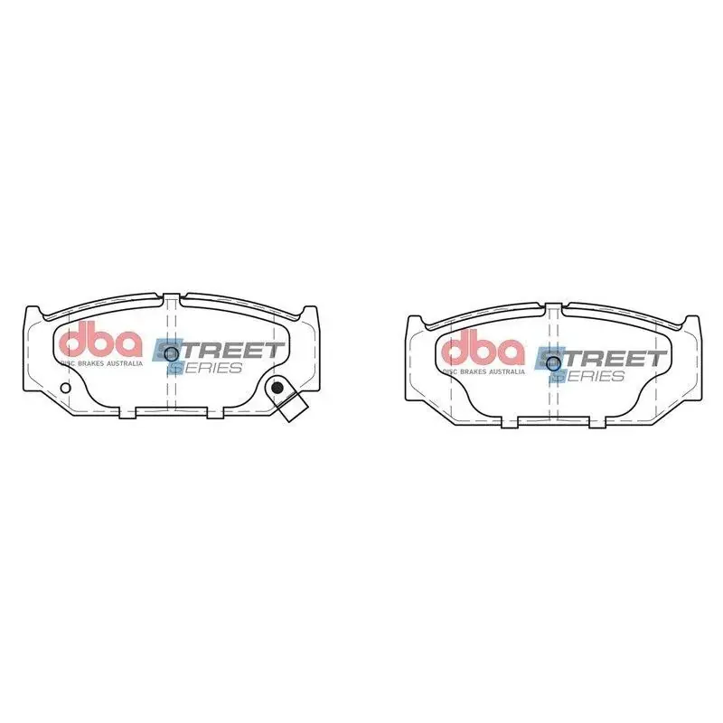 Disc Brakes Australia DBA DB1818SS Street Series Brake Pad Set Express Delivery