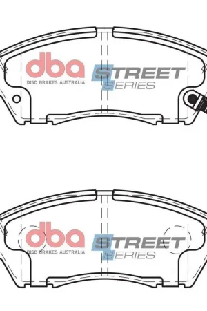 Disc Brakes Australia DBA DB1830SS Street Series Brake Pad Set Instant Buy