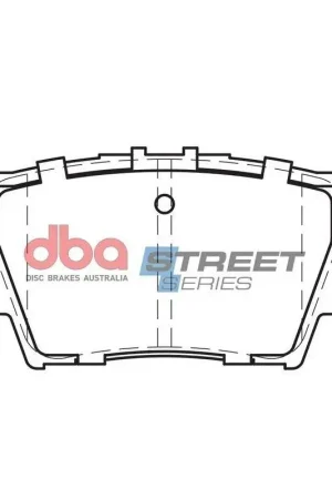 Disc Brakes Australia DBA DB1832SS Street Series Brake Pad Set Money Back Guarantee