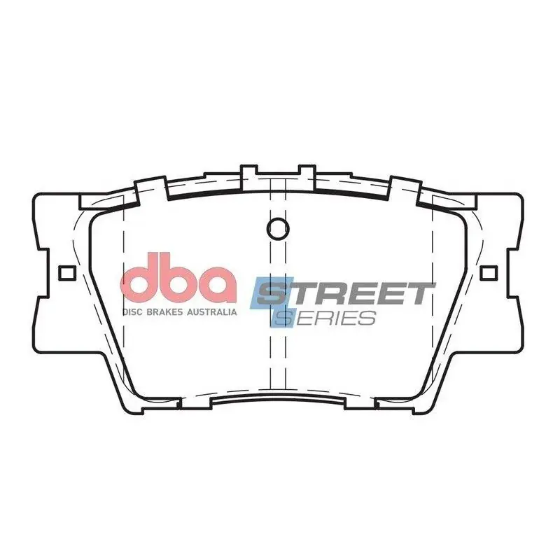 Disc Brakes Australia DBA DB1832SS Street Series Brake Pad Set Money Back Guarantee