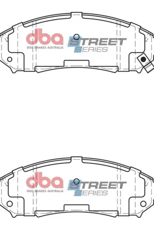 Disc Brakes Australia DBA DB1835SSEV SSEV Street Series Brake Pad Set Luxury