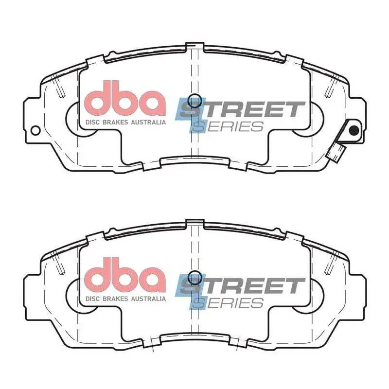 Disc Brakes Australia DBA DB1843SS Street Series Brake Pad Set Trusted Brand