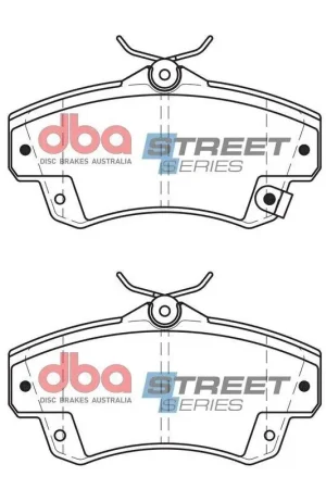 Bulk Order Disc Brakes Australia DBA DB1855SS Street Series Brake Pad Set