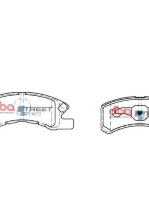 Holiday Sale Disc Brakes Australia DBA DB1912SS Street Series Brake Pad Set
