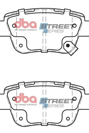 Direct From Factory Disc Brakes Australia DBA DB1914SS Street Series Brake Pad Set