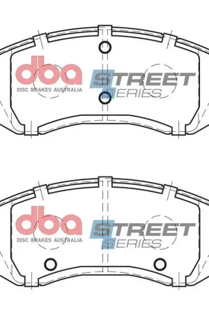 Disc Brakes Australia DBA DB1940SS Street Series Brake Pad Set Money Back Guarantee