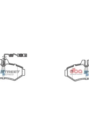 Disc Brakes Australia DBA DB1961SS Street Series Brake Pad Set Last Chance