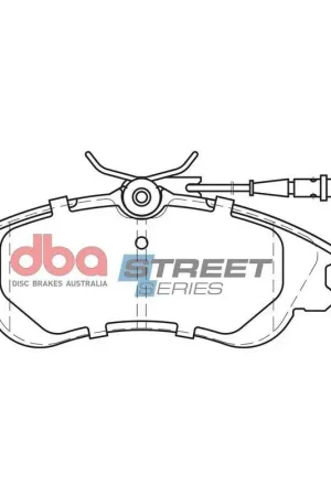 Disc Brakes Australia DBA DB2015SS Street Series Brake Pad Set Brand New