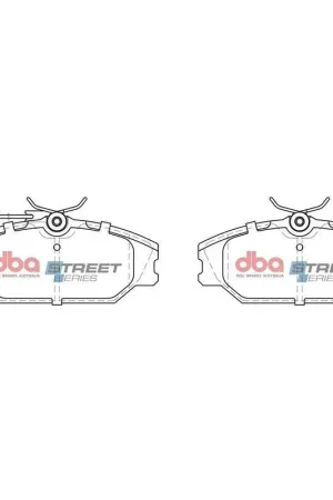 Disc Brakes Australia DBA DB2029SS Street Series Brake Pad Set Buy Today