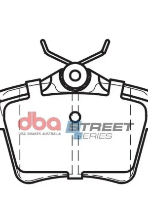 Disc Brakes Australia DBA DB2033SS Street Series Brake Pad Set Express Delivery