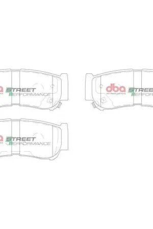 Best Price Disc Brakes Australia DBA DB2035SP Street Performance Brake Pad Set