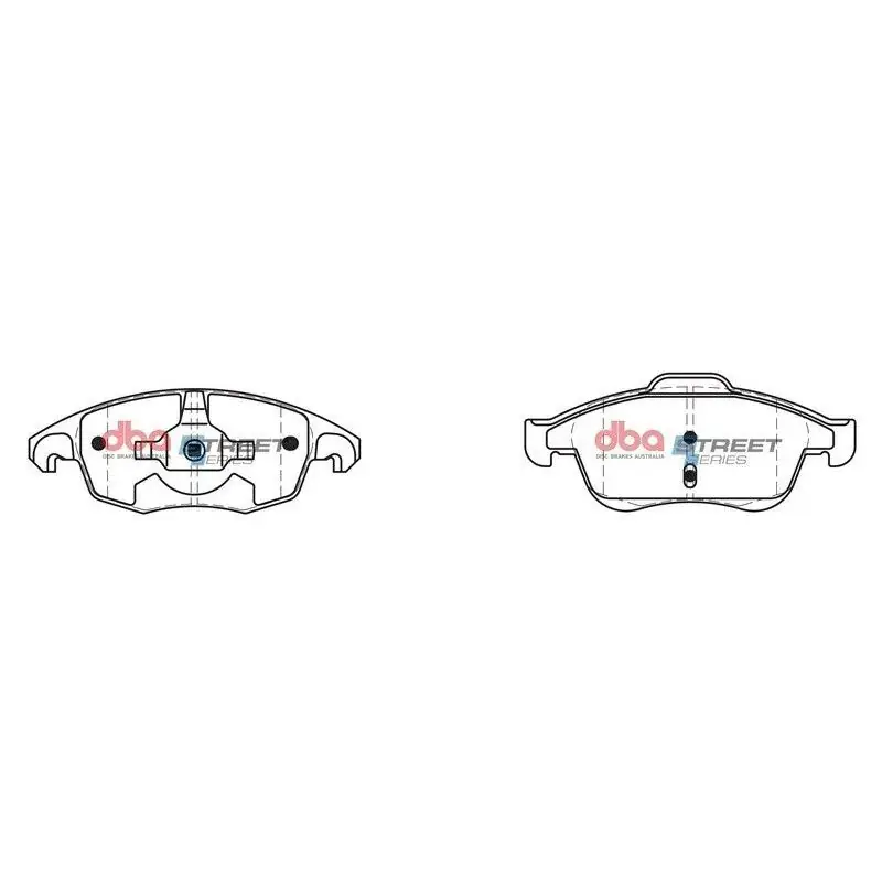 Hot Deal Disc Brakes Australia DBA DB2040SS Street Series Brake Pad Set