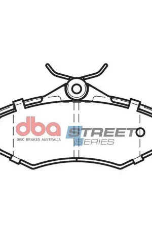 Disc Brakes Australia DBA DB2042SS Street Series Brake Pad Set Top Pick
