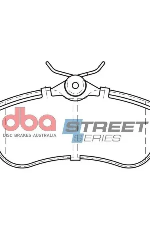 Save Now Disc Brakes Australia DBA DB2043SS Street Series Brake Pad Set