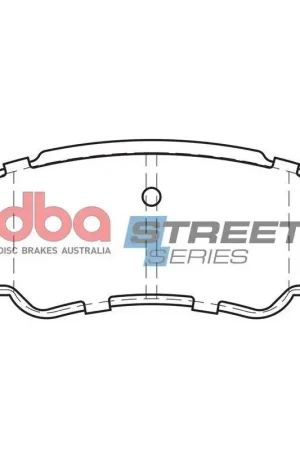 Disc Brakes Australia DBA DB2046SS Street Series Brake Pad Set Exclusive