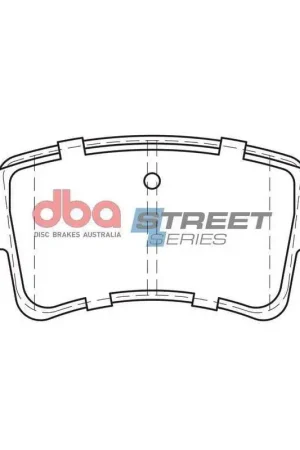 Wholesale Disc Brakes Australia DBA DB2185SS Street Series Brake Pad Set