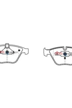 Disc Brakes Australia DBA DB2187SS Street Series Brake Pad Set Buy Direct