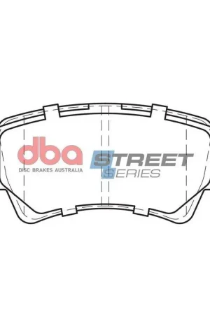Price Cut Disc Brakes Australia DBA DB2234SS Street Series Brake Pad Set
