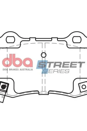 Disc Brakes Australia DBA DB2260SSEV SSEV Street Series Brake Pad Set Price Cut