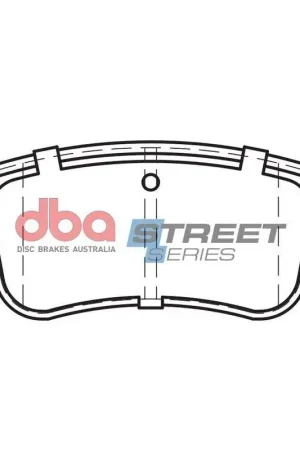 Disc Brakes Australia DBA DB2277SS Street Series Brake Pad Set Flash Sale