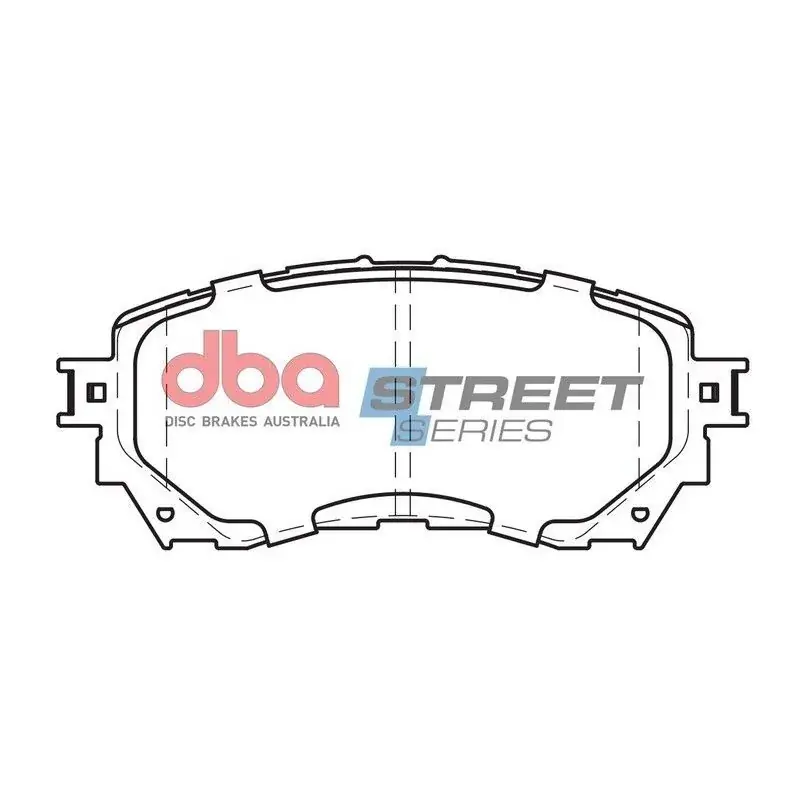 Original Disc Brakes Australia DBA DB2293SS Street Series Brake Pad Set