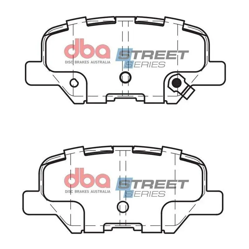 Disc Brakes Australia DBA DB2294SS Street Series Brake Pad Set Limited Offer