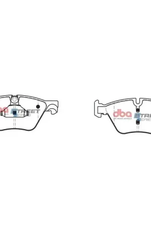 Hassle-Free Returns Disc Brakes Australia DBA DB2295SS Street Series Brake Pad Set