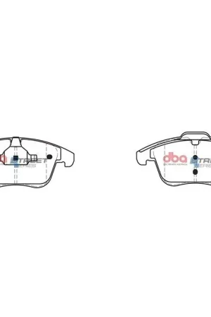 Disc Brakes Australia DBA DB2296SS Street Series Brake Pad Set Express Delivery