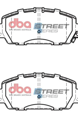 Money Back Guarantee Disc Brakes Australia DBA DB2304SS Street Series Brake Pad Set