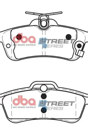 Disc Brakes Australia DBA DB2309SS Street Series Brake Pad Set Final Sale