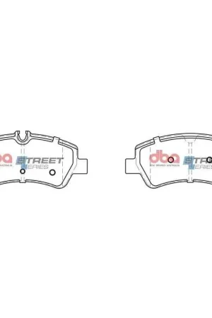 Mega Sale Disc Brakes Australia DBA DB2329SS Street Series Brake Pad Set