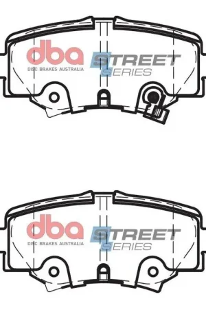 Disc Brakes Australia DBA DB2331SS Street Series Brake Pad Set Free Shipping