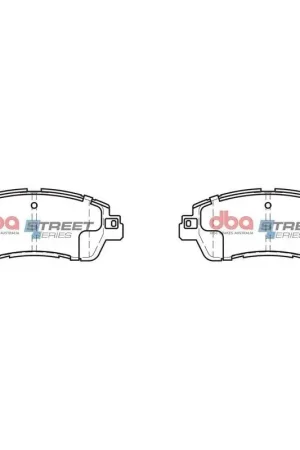 Disc Brakes Australia DBA DB2334SS Street Series Brake Pad Set Reduced Price