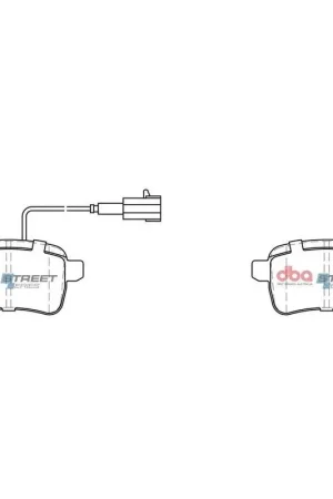 No Minimum Order Disc Brakes Australia DBA DB2344SS Street Series Brake Pad Set