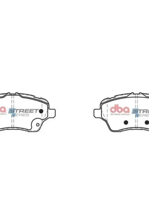 Secure Checkout Disc Brakes Australia DBA DB2382SS Street Series Brake Pad Set