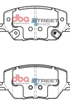 Trusted Brand Disc Brakes Australia DBA DB2399SS Street Series Brake Pad Set