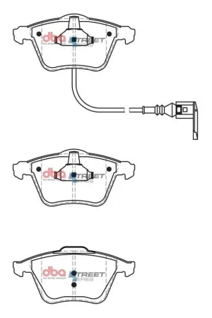 Hot Deal Disc Brakes Australia DBA DB2402SS Street Series Brake Pad Set