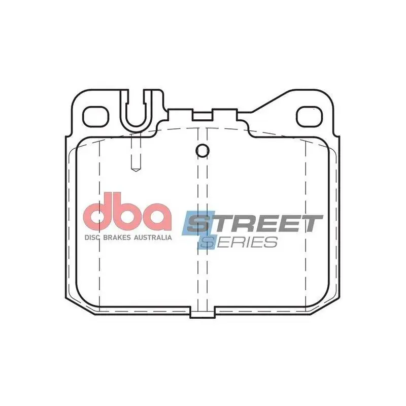 Bargain Disc Brakes Australia DBA DB243SS Street Series Brake Pad Set