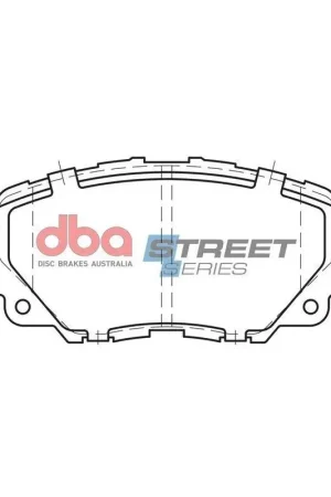Brand New Disc Brakes Australia DBA DB2441SS Street Series Brake Pad Set