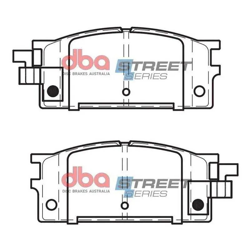 Buy Online Disc Brakes Australia DBA DB327SS Street Series Brake Pad Set
