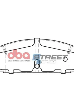 Disc Brakes Australia DBA DB417SS Street Series Brake Pad Set Place Order