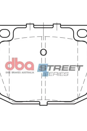 Disc Brakes Australia DBA DB525SS Street Series Brake Pad Set Worldwide Shipping