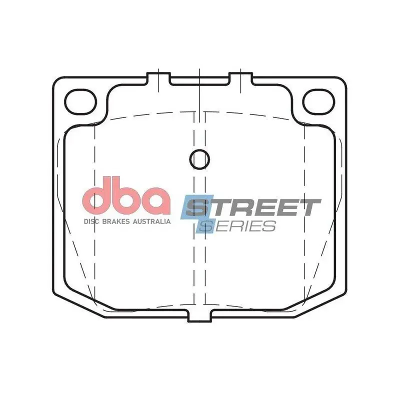 Disc Brakes Australia DBA DB525SS Street Series Brake Pad Set Worldwide Shipping